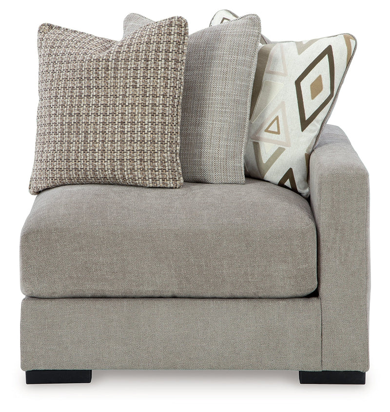 Aslan Court Pebble Right-Arm Facing Corner Chair - 2030565