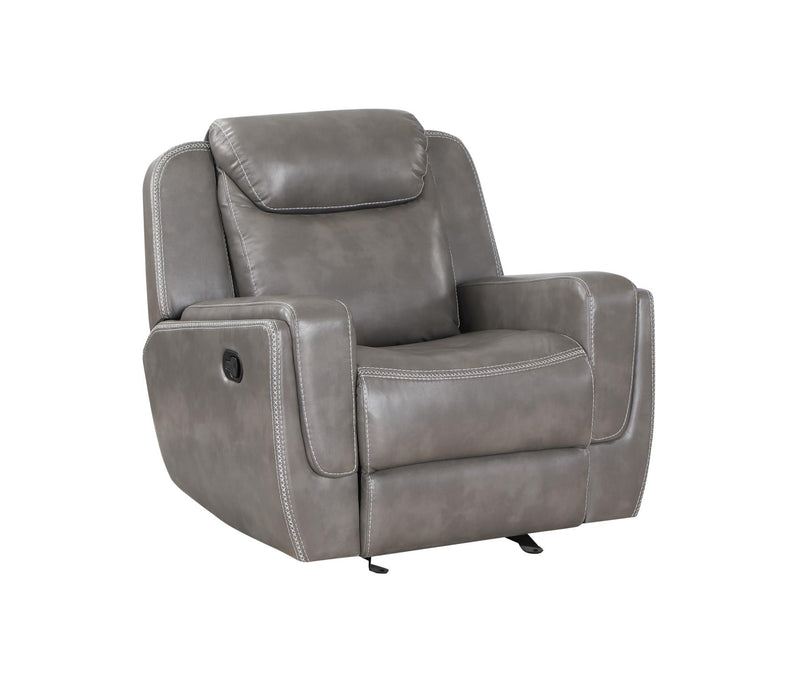 Aspen 2 PC ( Reclining Sofa & Loveseat ) - L415-GY-2PC