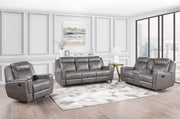 Aspen 3 PC ( Reclining Sofa & Loveseat & Chair ) - L415-GY-3PC