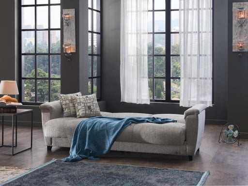 Aspen 3 Seat Sleeper 2pcs (Aristo Light Brown) - Gate FurnitureLiving Room Set