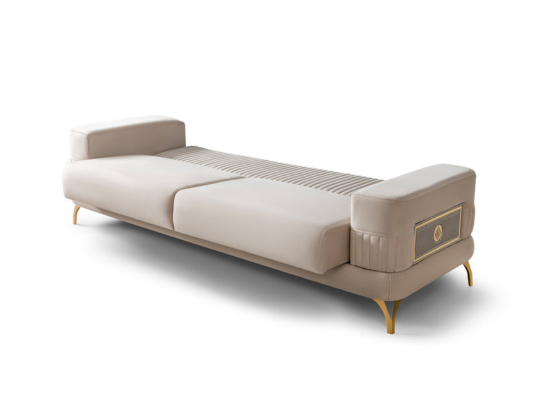 Aspendos 3-pieces (Sofa & Loveseat & Chair) Livingroom Set in Anthracite - 200-ST-ASP-ANKA154-321