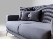 Aspendos 3-pieces (Sofa & Loveseat & Chair) Livingroom Set in Beige - 200-ST-ASP-ANKA529-321