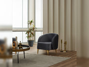 Astera 3-pieces (Sofa & Loveseat & Chair) Livingroom in Beige - 200-SIM-AST-VELVET260-321