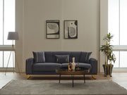 Astera 3-pieces (Sofa & Loveseat & Chair) Livingroom in Beige - 200-SIM-AST-VELVET260-321