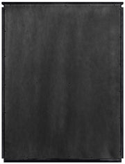 Astrid Solid Wood And Oak Veneer Chest in Black - 818Black-CH