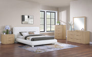 Astrid Solid Wood And Oak Veneer Chest in Natural - 818Oak-CH