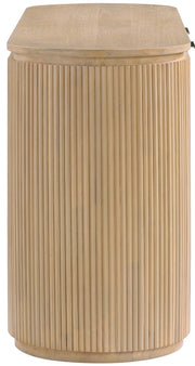 Astrid Solid Wood And Oak Veneer Desk in Natural - 818Oak-Desk