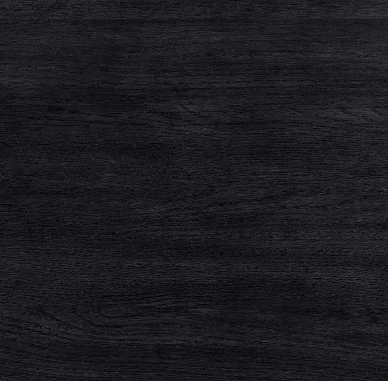 Astrid Solid Wood And Oak Veneer Mirror in Black - 818Black-M