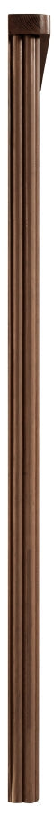 Astrid Solid Wood And Oak Veneer Mirror in Brown - 818Brown-M