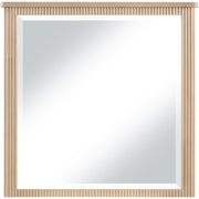 Astrid Solid Wood And Oak Veneer Mirror in Natural - 818Oak-M