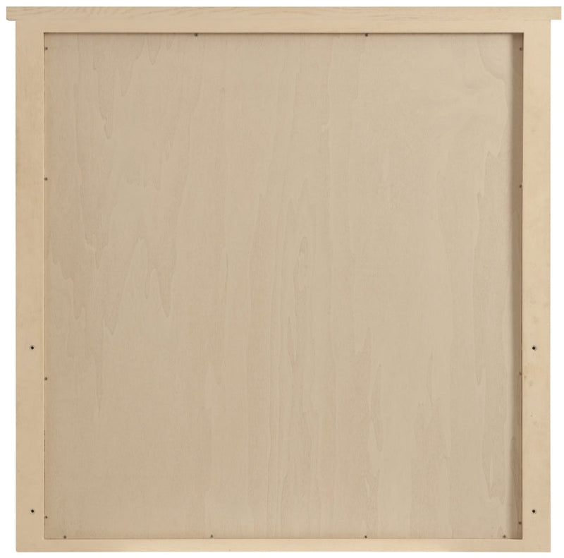 Astrid Solid Wood And Oak Veneer Mirror in Natural - 818Oak-M