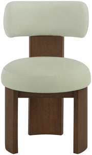 Atelier Vegan Leather Upholstered Dining Chair in Mint, Set of 2 - 88085Mint-C