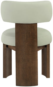 Atelier Vegan Leather Upholstered Dining Chair in Mint, Set of 2 - 88085Mint-C