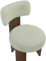 Atelier Vegan Leather Upholstered Dining Chair in Mint, Set of 2 - 88085Mint-C