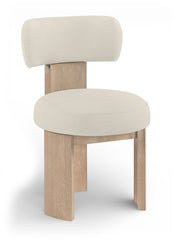 Atelier Vegan Leather Upholstered Dining Chair in Taupe, Set of 2 - 88086Taupe-C