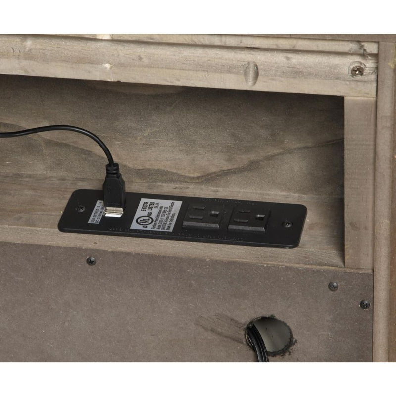 Athouman Nightstand W/USB - 23923