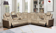 Atlanta Brown Sectional - ATLANTA-BN-SEC