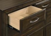 Atlas 4-piece Queen Bedroom Set Dark Oak - 215971Q-S4