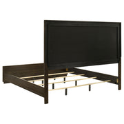Atlas 5-piece Eastern King Bedroom Set Dark Oak - 215971KE-S5
