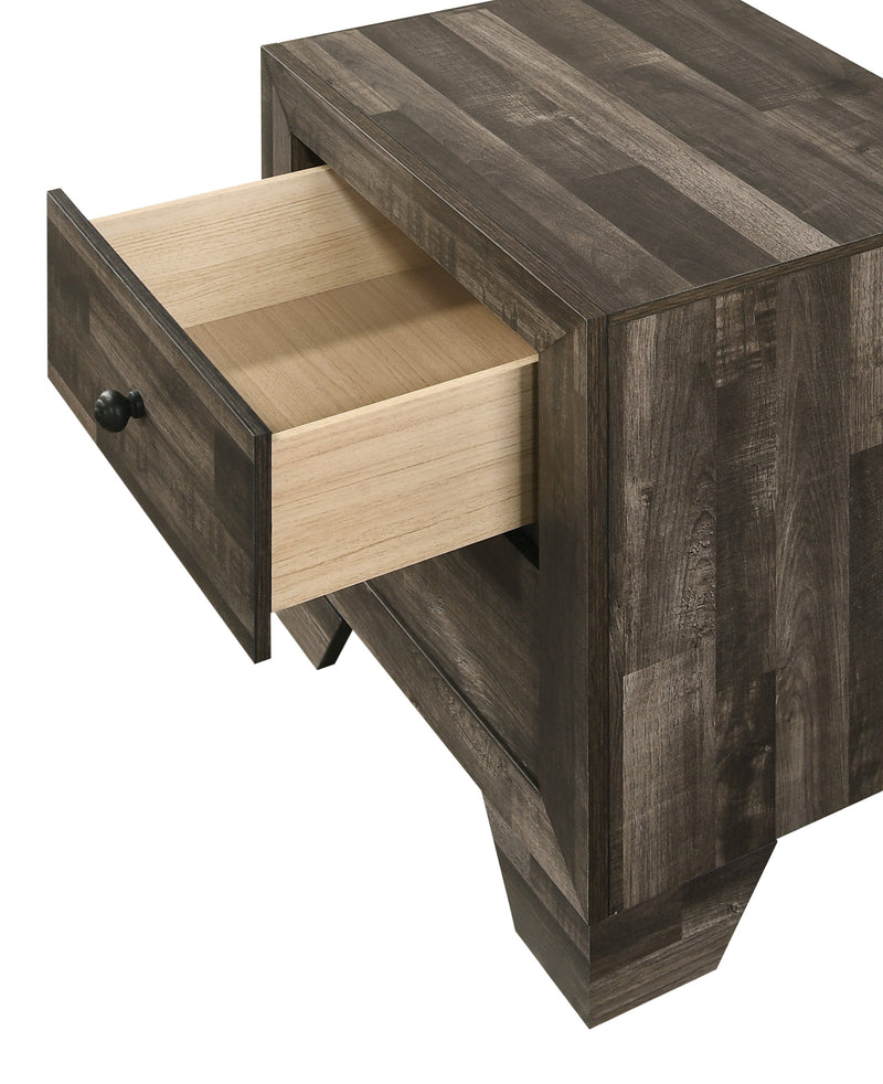 Atticus Brown Platform Bedroom Set - Gate FurnitureBedroom Set