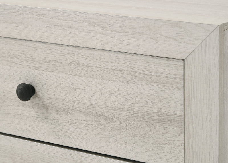 Atticus White Platform Bedroom Set - Gate FurnitureBedroom Set