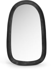 Auberge Alumnium Frame Mirror in Black - 66001Black-M