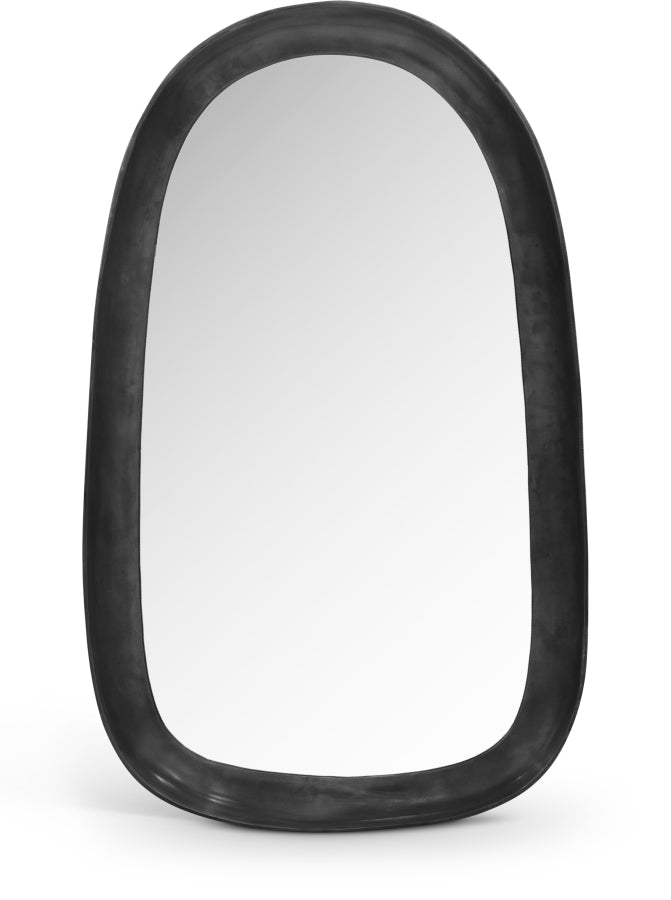 Auberge Alumnium Frame Mirror in Black - 66001Black-M