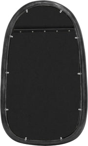 Auberge Alumnium Frame Mirror in Black - 66001Black-M