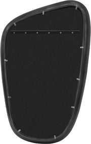 Auberge Alumnium Frame Mirror in Black - 66002Black-M