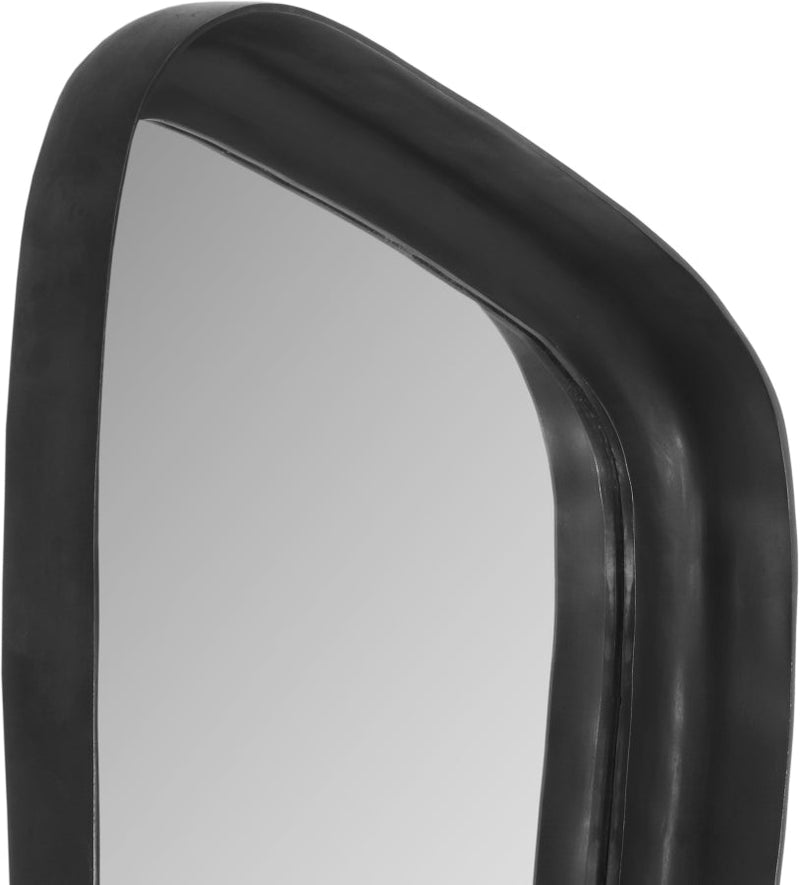 Auberge Alumnium Frame Mirror in Black - 66002Black-M