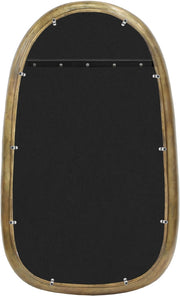 Auberge Alumnium Frame Mirror in Brass - 66001Brass-M