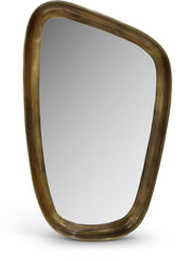 Auberge Alumnium Frame Mirror in Brass - 66002Brass-M