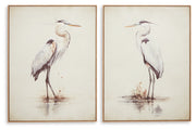 Aubinell Beige Wall Art (Set of 2) - A8000414