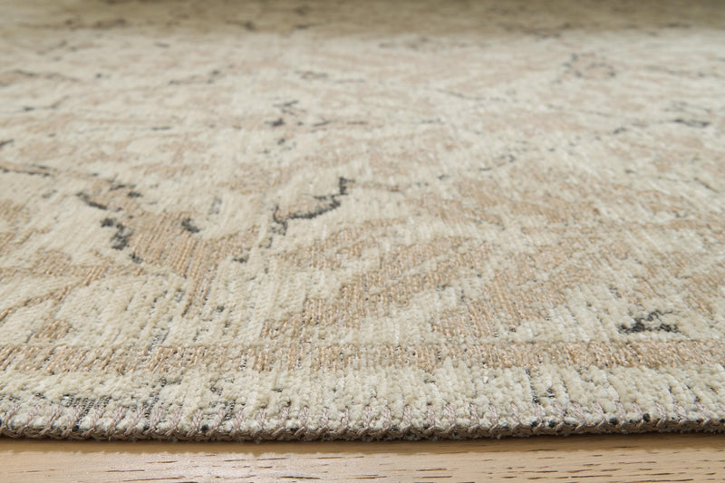 Audville Jute/Black/Ivory Medium Rug - R408842