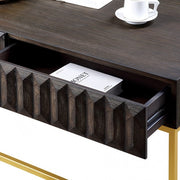 Augsburg Walnut/Gold Coffee Table - CM4545WN-C