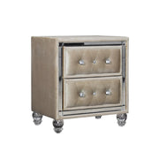 Augusta - Beige King Bed, Dresser, Mirror, Chest, Nightstand - B223-KDMCN