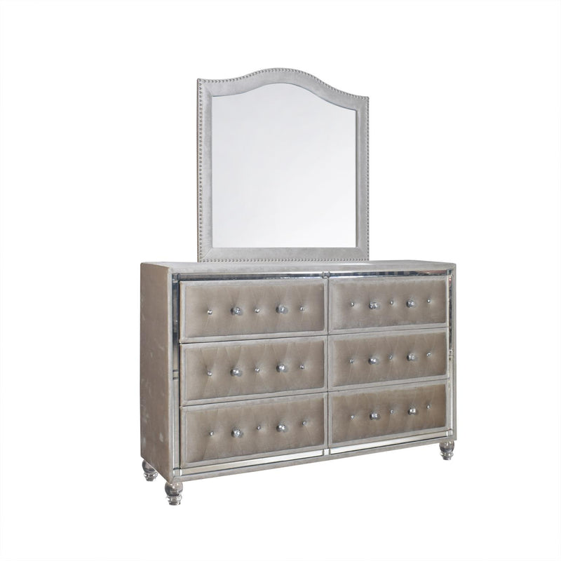 Augusta - Beige Queen Bed, Dresser, Mirror, Chest, Nightstand - B223-QDMCN