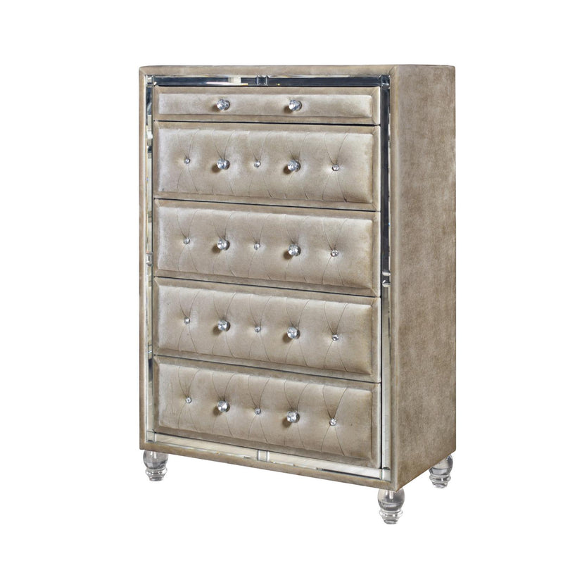 Augusta - Beige Queen Bed, Dresser, Mirror, Chest, Nightstand - B223-QDMCN
