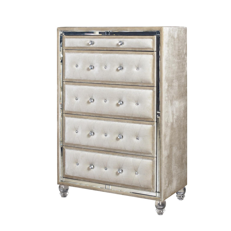 Augusta - Beige Queen Bed, Dresser, Mirror, Chest, Nightstand - B223-QDMCN