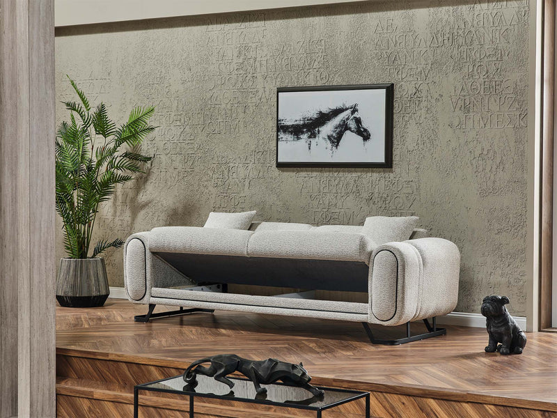Aura 3-pieces (Sofa & Loveseat & Chair) Livingroom in Beige - 200-SER-AUR-PINAR07-321