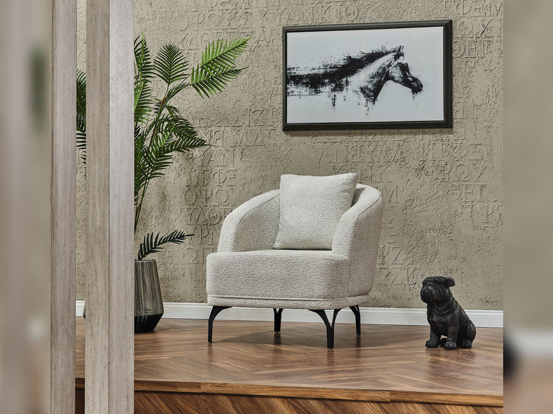 Aura 3-pieces (Sofa & Loveseat & Chair) Livingroom in Beige - 200-SER-AUR-PINAR07-321