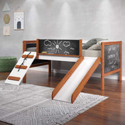 Aurea Twin Loft Bed W/Slide - BD01409