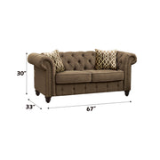 Aurelia Loveseat W/2 Pillows - 52426