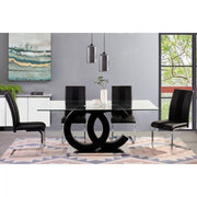 Aurora Black Dining Set - Gate FurnitureDining Room Set