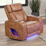 Aurora Brown Sofa & Loveseat & Chair - AURORA-BN-SLC