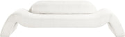 Austin 107" Corduroy Upholstered Sofa in Cream - 44009Cream-S