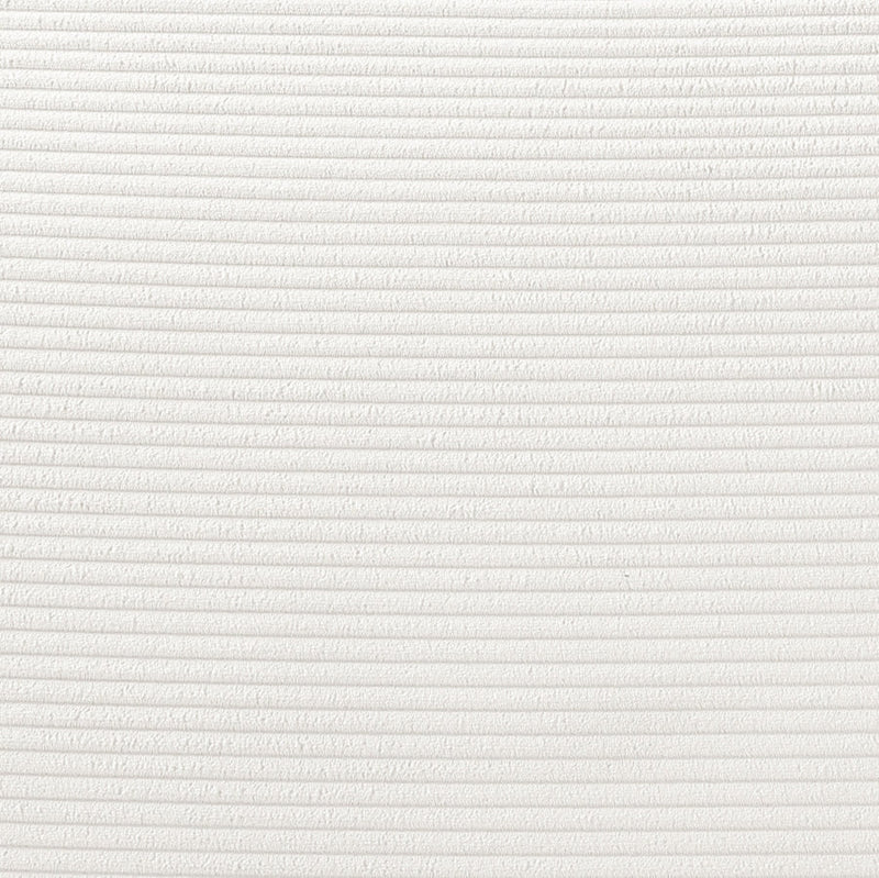 Austin 107" Corduroy Upholstered Sofa in Cream - 44009Cream-S