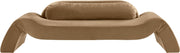 Austin 107" Velvet Upholstered Upholstered Sofa in Beige - 44008Beige-S