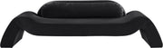 Austin 107" Velvet Upholstered Upholstered Sofa in Black - 44008Black-S