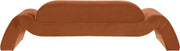 Austin 107" Velvet Upholstered Upholstered Sofa in Cognac - 44008Cognac-S